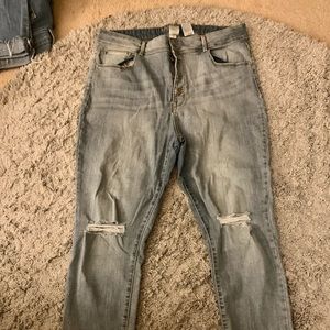 High Rise Skinny Jeans